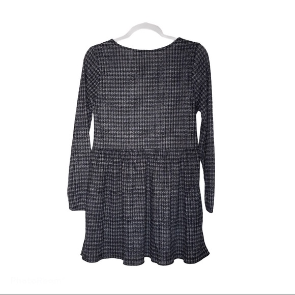 Black Longsleeve Milkmaid Dress 